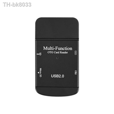 ₪☬  USB Card Reader Type c Android Mobile Computer All in one OTG2.0 SD/TF/U Disk Four in one Card Reader High speed Transmission