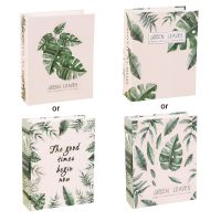 Green Leaf Photo Album 6 Inches 100 Pockets Insert Page Summer for Fresh Style for Photos Collect Book Diy Craft Drop shipping