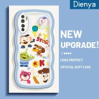 เคส Dienya สำหรับ Infinix เคส9 X655C ลายการ์ตูนน่ารักนาซ่าบัซไลท์เยียล์ใหม่ Colour มาการอนคลื่นกรอบกันกระแทกแบบใสนิ่มเคสมือถือกล้องเก๋ไก๋ฝาครอบป้องกันซิลิกาเจล