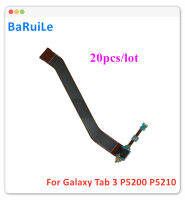 BaRuiLe 20ยูนิตสำหรับ Tab3 P5200 Mengecas Kabel Flex USB Dok Penyambung Pengecas Port untuk Samsung Galaxy Tab 3 P5210