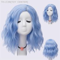 VICWIG Synthetic Hair for Women Blue Pink Orange Purple White Black Red Short Wave Cosplay Wig Heat Resistant [ Hot sell ] TOY CENTER