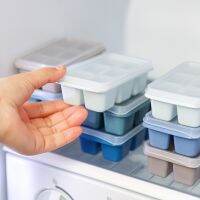 【cw】 Small cube Mould Food Grade Maker With Dustproof Lid Reusable Tray Forms Mold