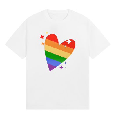 การออกแบบเดิมเสื้อยืดสายรุ้ง LGBT Pride Month Rainbow LGBTQ Lesbian Gay Bisexual and Transgender 32S-5XL