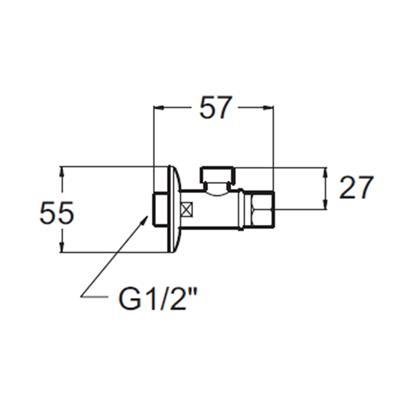 ถูกชัวร์-สต๊อปวาล์ว-1-ทาง-american-standard-รุ่น-a-4401-โครเมียม-ส่งด่วนทุกวัน