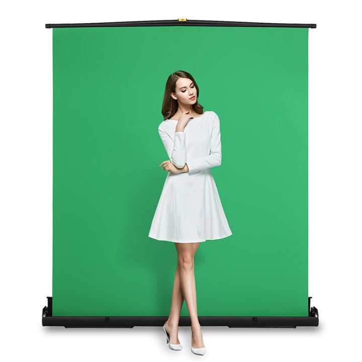 ฉาก-green-screen-roll-up-แบบสำเร็จรูป-พกพาได้ขนาด-145x200-เซนติเมตร