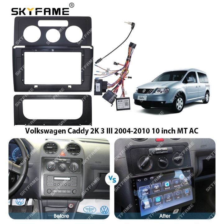 skyfame-car-frame-fascia-adapter-canbus-box-decoder-for-volkswagen-caddy-2k-3-android-radio-dash-fitting-panel-kit