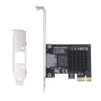 RTL8125BG 2.5G PCIe ตัวแปลงเครือข่าย2500/1000/100Mbps PCI Express การ์ดอีเธอร์เน็ตกิกะบิต RJ45 LAN สำหรับเดสก์ท็อป