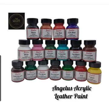 Angelus Acrylic Leather Paints 29.5ml , Huge Color Range FAST FREE