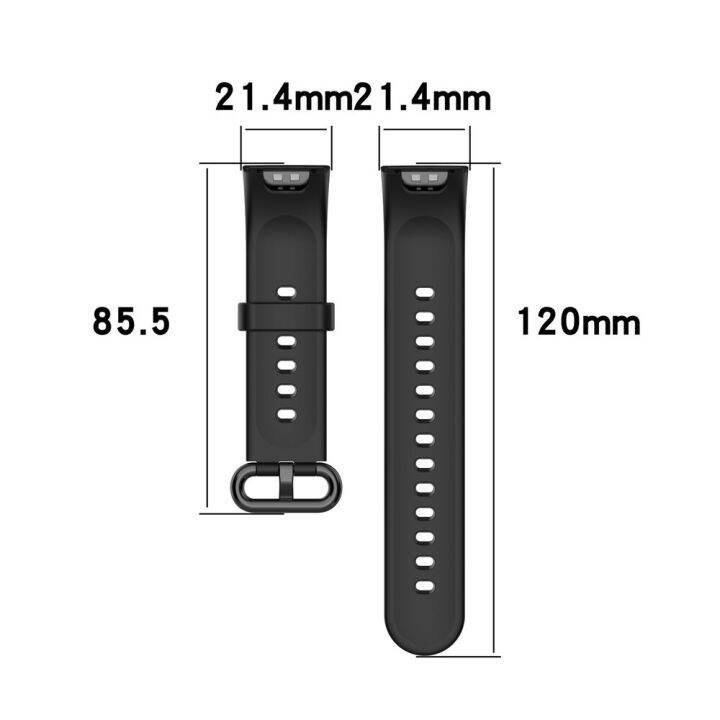สายรัดซิลิโคนสำหรับนาฬิกา-xiaomi-mi-2-lite-ต้นตำรับ-smartwatch-band-wristband-strap-strap-สำหรับ-redmi-สายนาฬิกา-watch2