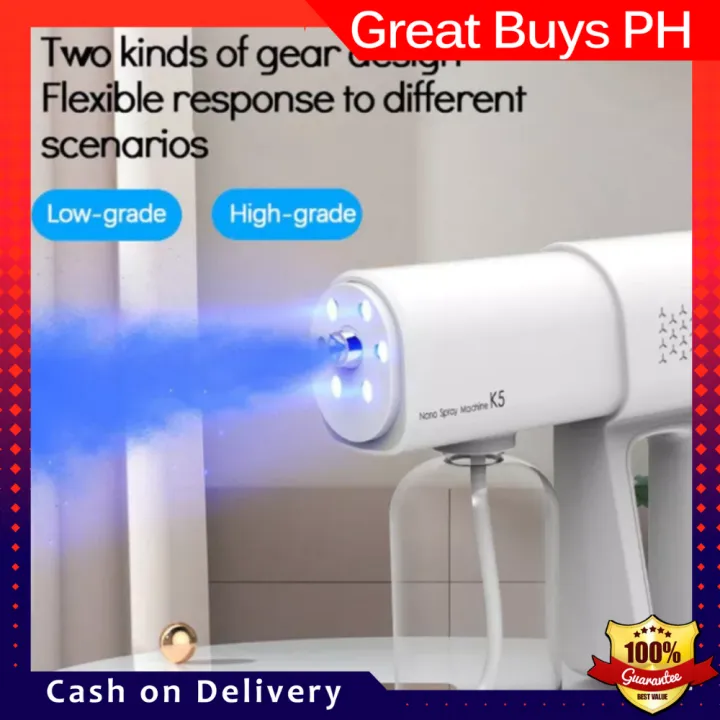 GB238 GreatBuysPH BluRay Anion Nano Disinfectant Fog Machine Spray