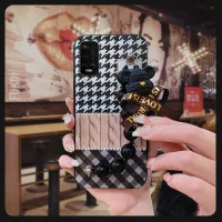 Liquid silicone shell Simplicity Phone Case For Wiko Power U20 Solid color Cartoon Skin feel silicone phone case cute