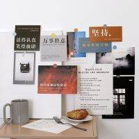 The new 2022 self-help indoor decoration wall stick college students dormitory card text landscape ins wind