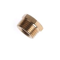 1/8 BSP Female Thread X 1/2 BSP Male Thread Brass Reducer Bushing Reducing Coupler Connector Adapter Pipe Fitting For Water