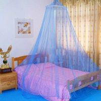 【LZ】卍☏  Dome Lace Mosquito Net Bed Canopy Netting Double 230x60x85cm Fly Insect Protection Princess Bedroom Elegant Folding Net