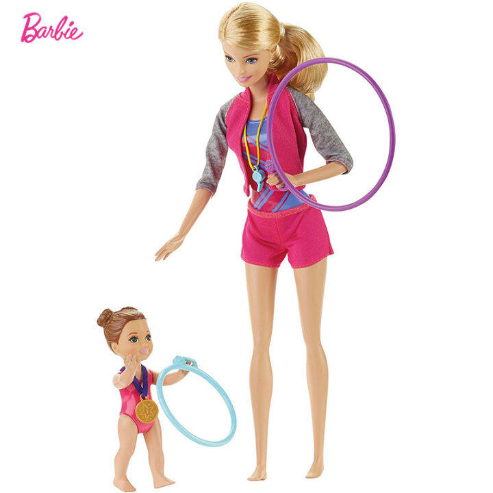 original-barbie-gymnastics-coach-doll-barbie-girl-toys-gift-box-set-best-gift-for-birthday-christmas-juguetes-dkj21