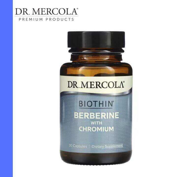 Dr. Mercola | Dr. Mercola, Biothin, Berberine with Chromium, 30 ...