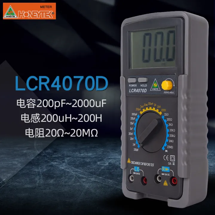 LCR Capacitor Tester Digital Multimeter Tester Professional Capacitor Capacitance Meter Check