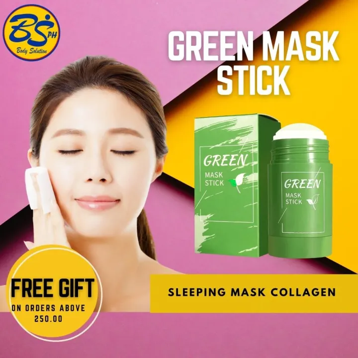 ORIGINAL BUY1TAKE1 GREEN TEA MASK REMOVE BLACKHEADS ACNE CLEANSING
