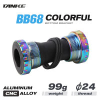 TANKE จักรยานเสือภูเขา Bb68-73mm กลางเพลาประเภท MTB ถนนจักรยานยึดล่างชิ้นส่วนกลาง Movemnt แกน