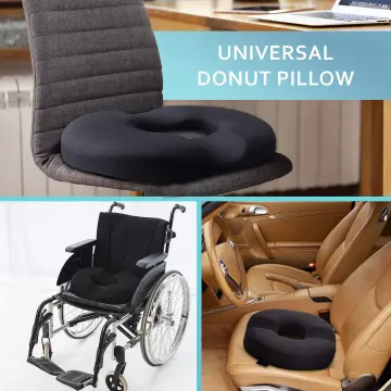 Donut Pillow Hemorrhoid Seat Cushion Coccyx Orthopedic Massage Hemorrhoids  Chair Cushion Office Car Pain Relief Support Pillows