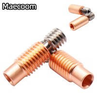 Maecoom 2ชิ้น E3D V6คอโลหะทั้งหมดทองแดงคอ Hotend เครื่องทำบล็อกสำหรับพรูซา I3 MK3สำหรับ1.75มิลลิเมตรเส้นใย3D ส่วนเครื่องพิมพ์