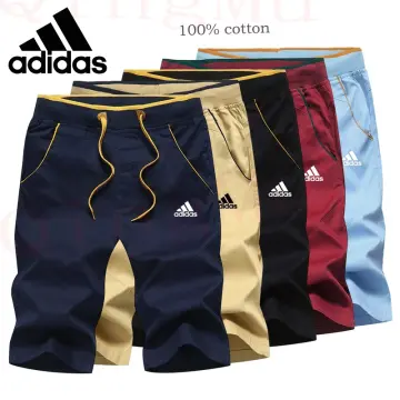 100% Cotton Shorts Men Short Pants Beach Shorts Seluar Pendek Lelaki Plus  Size M-5XL