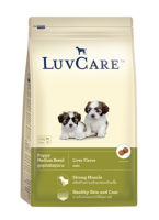 [1กระสอบ]LuvCare Puppy Medium Breed Beef 9 kg /อาหารลูกสุนัขขนาดกลาง เลิฟเเคร์ พันธุ์เล็ก 9 กิโลกรัม