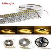 LED Strip light 5054 DC 12V 24V PC 5M 120Led/m Flexible Led Light Strip lights 12 24 V Volt Diode Ledstrip Waterproof White Warm