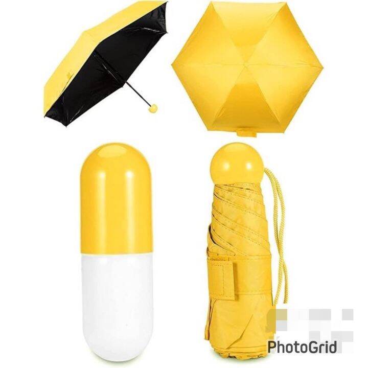 Payong/Umbrella Ultralight Mini Uv Protection Umbrella SixFold