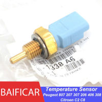 Baificar ยี่ห้อใหม่ของแท้3 Pin Water Coolant Temperature Sensor 1338A6สำหรับ Peugeot 807 207 307 206 406 308 Citroen C2 C8