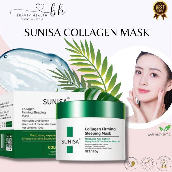 Original COLLAGEN FIRMING SLEEPING MASK (SUNISA 20g) Moisturize and