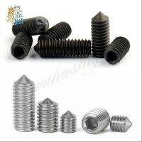 M2.5 M3 M3.5 M4 M5 M6 DIN914 304 Stainless Steel Kelas 129 Mencuri Hex Hexagon Socket Semua Piala Titik grub Screw Set Baut