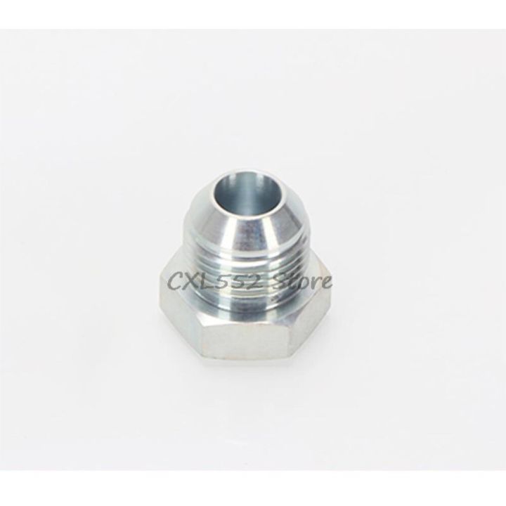 2Pcs D type 60° Outer Cone 1/4" 3/8" 1/2" 3/4" Male Thread Outer Hexagon Hydraulic Oil Pipe Plug Cap Pipe Fittings Accessories