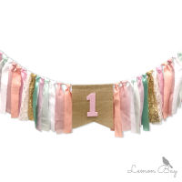 เก้าอี้รับประทานอาหารดึงธงน่ารัก Baby First Birthday Party ตกแต่งแบนเนอร์ Baby Shower Garland แขวน Bunting อุปกรณ์-zlskjgmcbsb