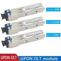 GPON OLT B + C ++ โมดูล SFP GPON ตัวรับส่งสัญญาณ SFP ตัวต่อ SC เข้ากันได้กับ HW ZTE GPON การ์ด C +++