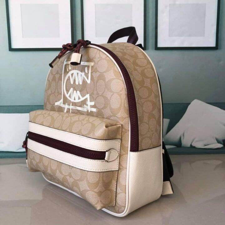 Guaranteed Authentic 1509 Coach Vale Medium Charlie Backpack In
