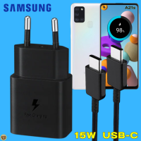 ที่ชาร์จ Samsung 15W Usb-C (Eu) ซัมซุง A21s หัวชาร์จ สายชาร์จ Type-C Adaptive Fast Charging การชาร์จด่วนแบบพิเศษ