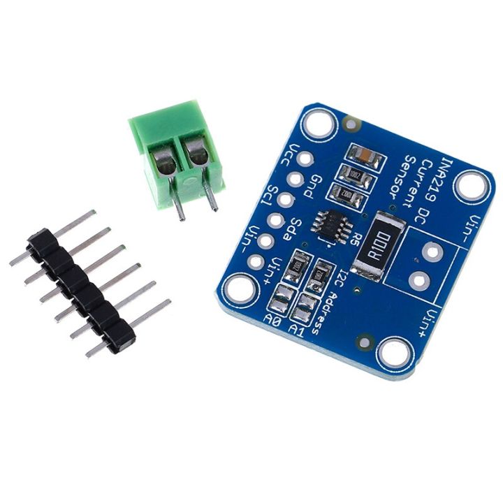 1ชิ้น-mcu-219-ina219สองทิศทาง-dc-แหล่งจ่ายไฟในปัจจุบันเซ็นเซอร์โมดูลฝ่าวงล้อม3-5โวลต์-sot23