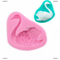 xiamei Swan ซิลิโคน fondant เค้กตกแต่ง listen แม่พิมพ์คุกกี้อบแม่พิมพ์