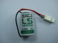 LS14250ฟอร์ดหล่อของแท้1ชิ้น (1 2AA 3.6V) แบตเตอรี่ลิเธียมการควบคุมอุตสาหกรรมพีแอลซีพร้อมปลั๊ก