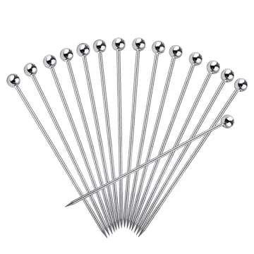 15Pcs Metal Stir Sticks, Stainless Coffee Stirrers Reusable