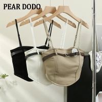 PEAR DODO เกาหลีรุ่นผู้หญิงหัวเข็มขัดสายรัดเสื้อกั๊ก