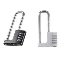 Cabinet Lock,Combination Padlock,Stainless Steel Gym Locker Lock Code Long Adjustable Shackle Lock for School,Gym