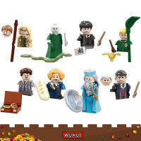 8 ชิ้น/เซ็ต Harry Series Potters บล็อกตัวต่อ Thomas ตุ๊กตาคริสต์มาสกวางเรนเดียร์ สำหรับเด็ก