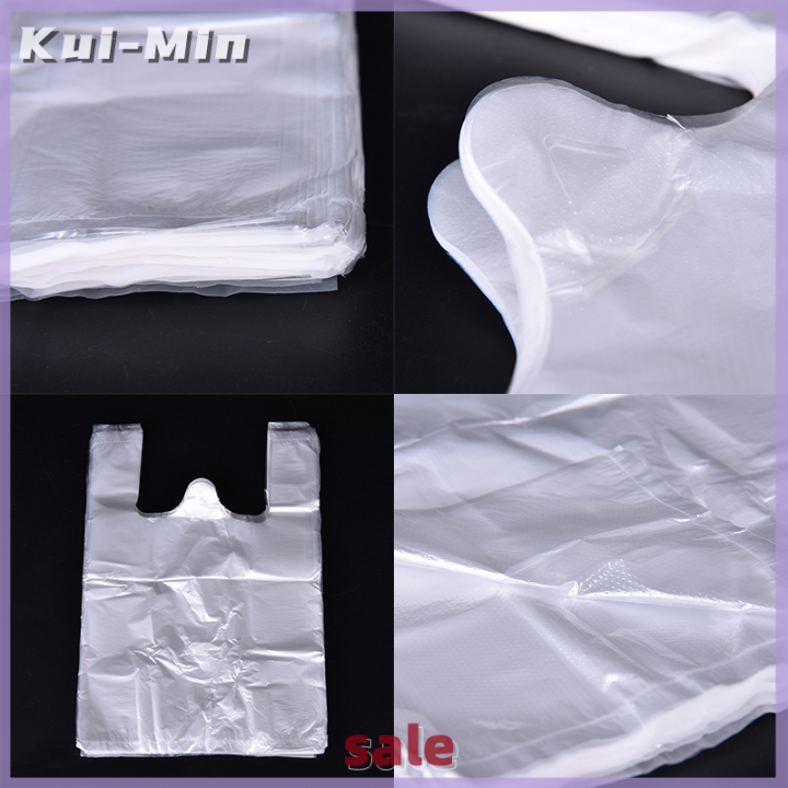 kui-min-100ชิ้นการออกแบบเสื้อยืดพลาสติกขายปลีกถุงซุปเปอร์มาร์เก็ตช้อปปิ้งที่จับบรรจุภัณฑ์