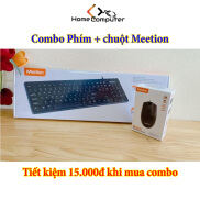 Bộ bàn phím + chuột văn phòng Meetion, Combo phím chuột có dây, giá cực rẻ