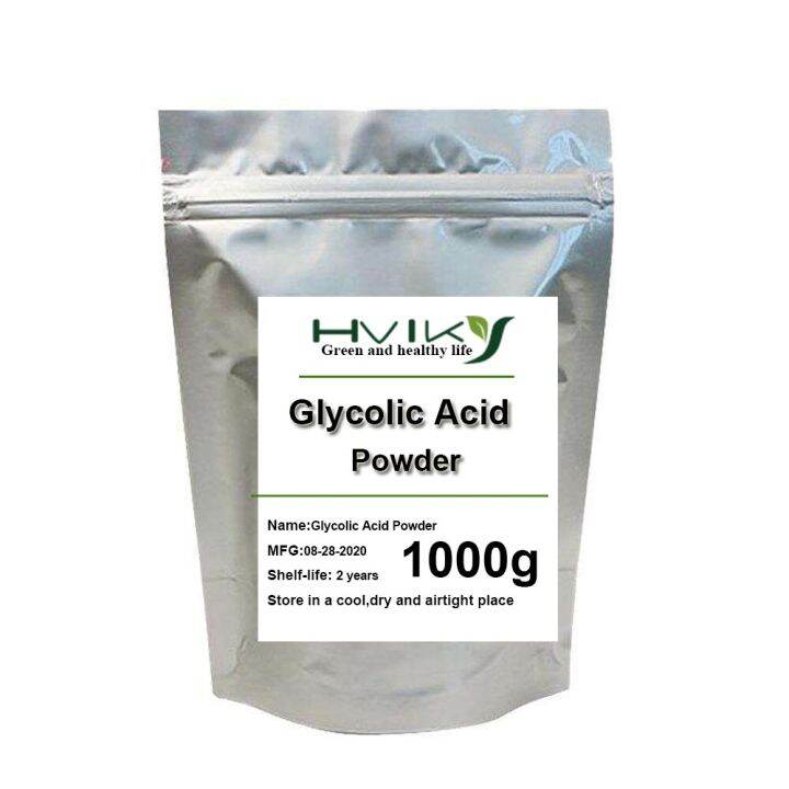 Glycolic Acid reduces wrinkles, repairs acne scars and improves many