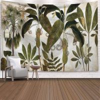 Tropical rainforest landscape background cloth background wall decoration cloth fabric tapestry home decoration mural