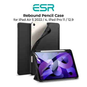 ESR for iPad Pro 11 Inch Case (2022/2021), Trifold Stand Case with Pencil  Holder, Pencil 2 Support, Flexible Back Cover, Auto Sleep/Wake, Rebound