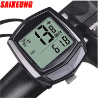 SaiKeung อุปกรณ์เสริมสำหรับจักรยาน สายกันน้ำ Digital Bike Ride Speedometer มาตรวัดระยะทางจักรยาน Cycling Speed Counter Code Table-wangjun1